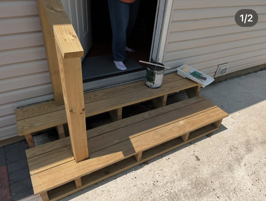 Before deck work